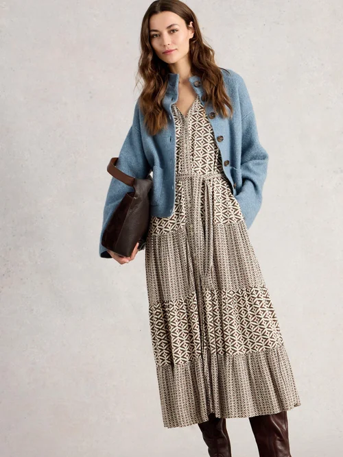 Midikleid Clementine - Blk Mlt - 52/R Bild 3