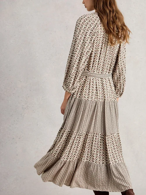 Midikleid Clementine - Blk Mlt - 52/R Bild 4