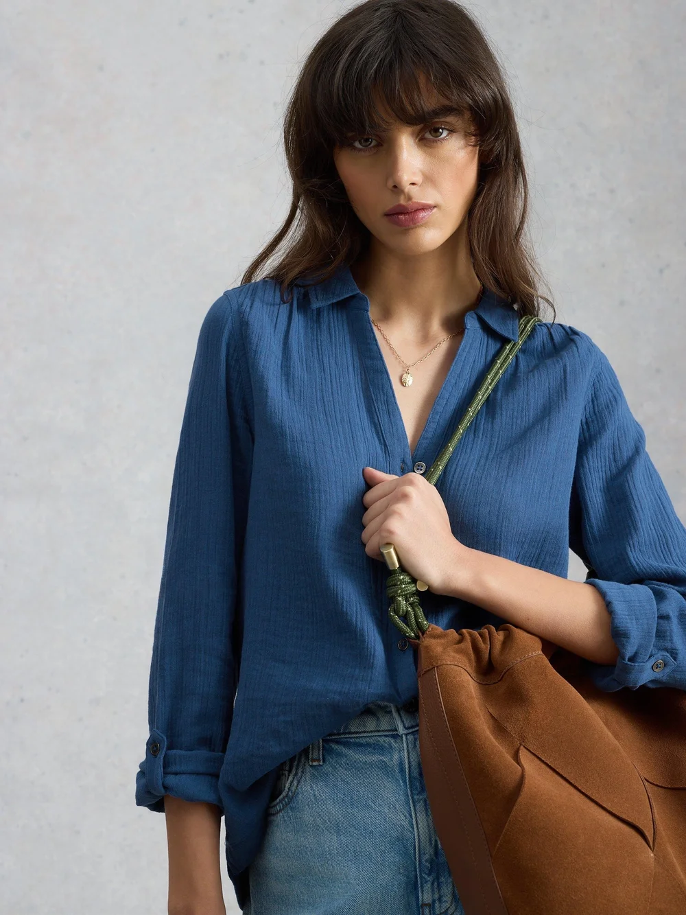 Bluse Annie - Dk Blue - 52 Bild 1