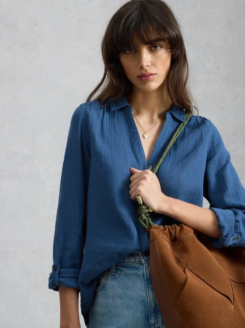 Bluse Annie - Dk Blue - 52 Bild 1