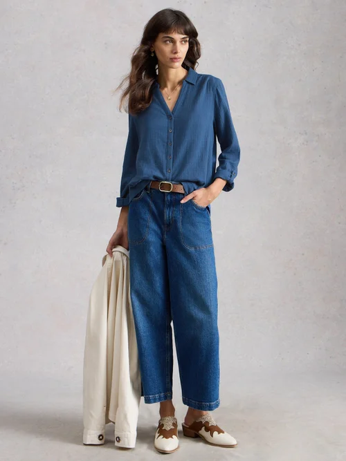 Bluse Annie - Dk Blue - 52 Bild 2