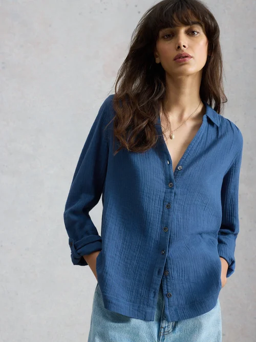 Bluse Annie - Dk Blue - 52 Bild 3