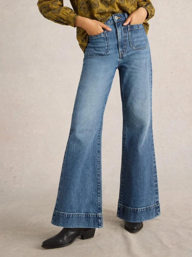 Ausgestellte Jeans Frankie