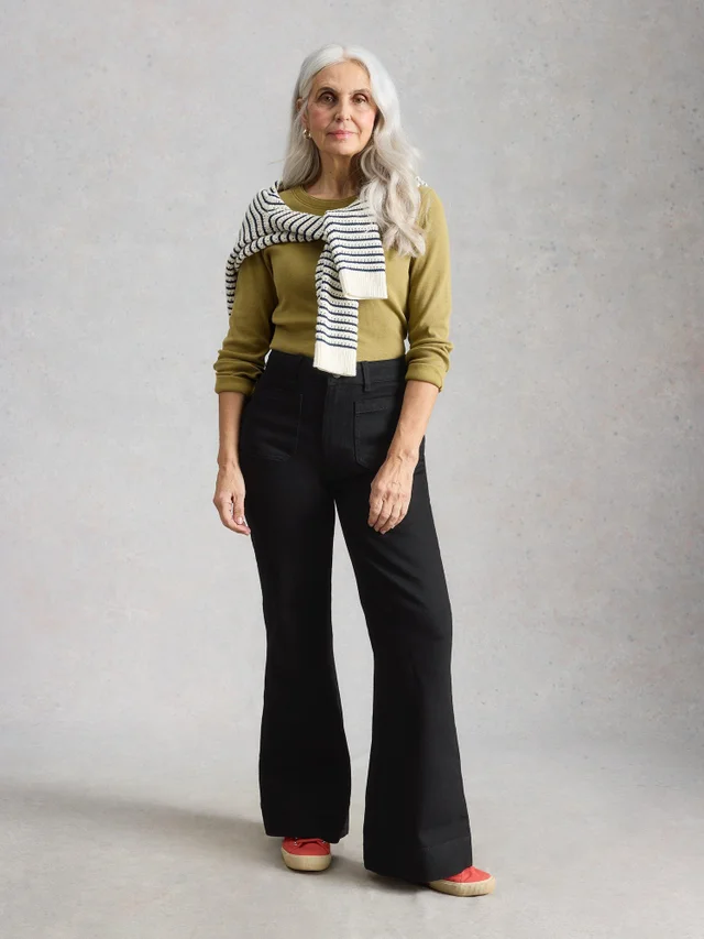 Ausgestellte Jeans Frankie