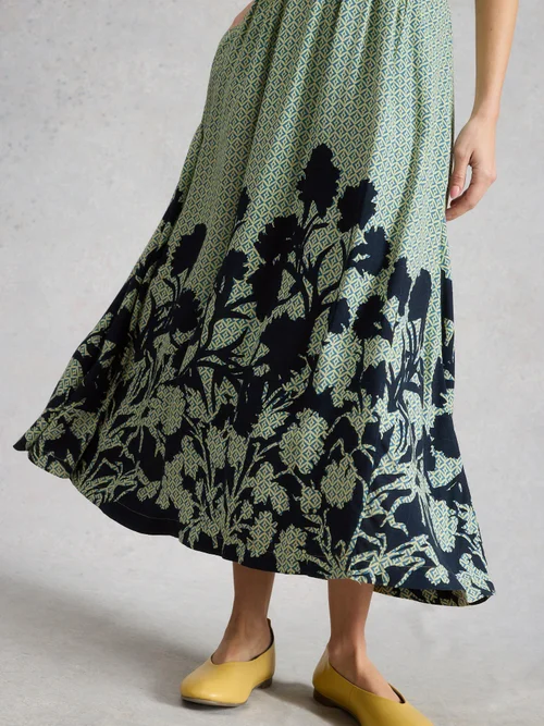 Midikleid Kate - Green Pr - 46/R Bild 3