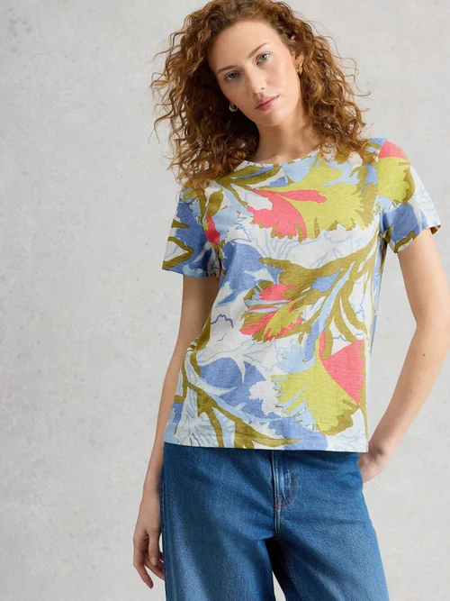T-Shirt Abbie - Ivory Mlt - 48 Bild 3