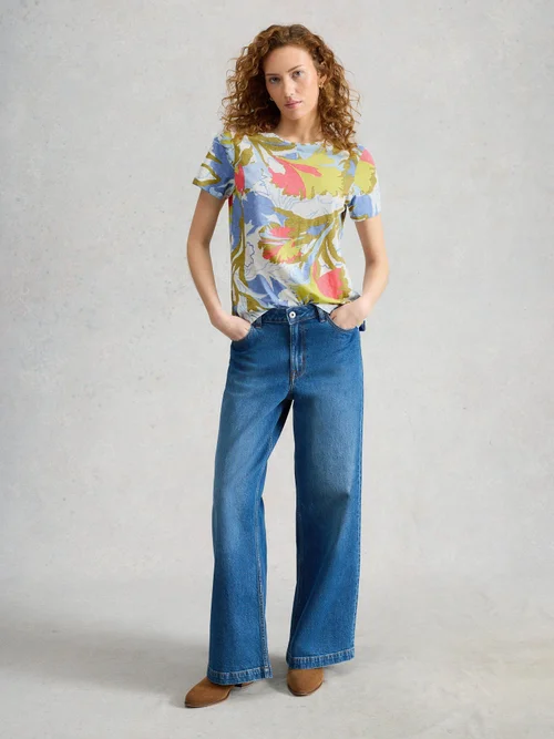 T-Shirt Abbie - Ivory Mlt - 46 Bild 2