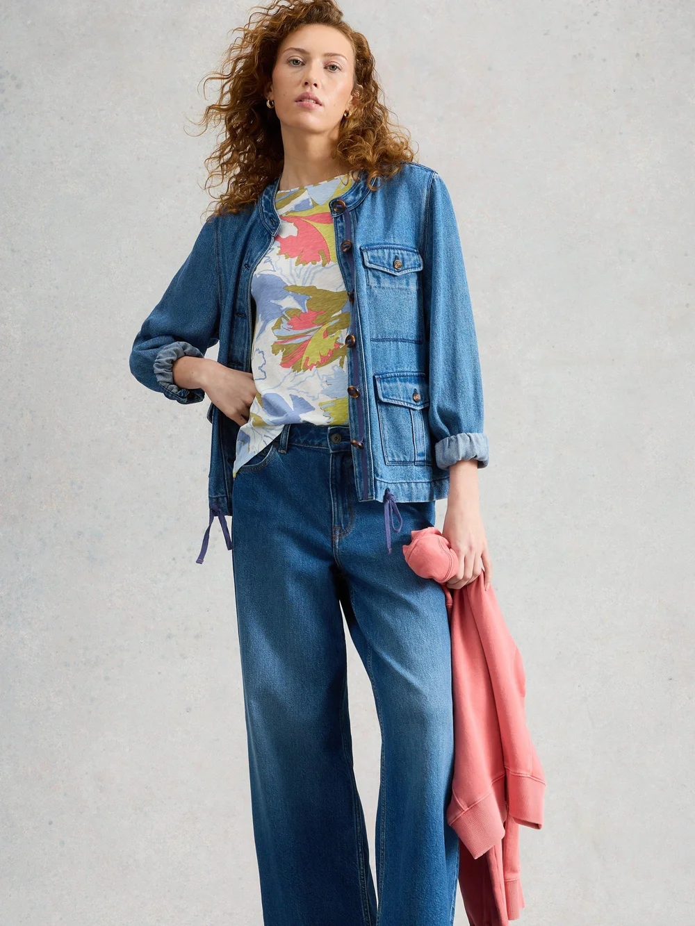 T-Shirt Abbie - Ivory Mlt - 46 Bild 1