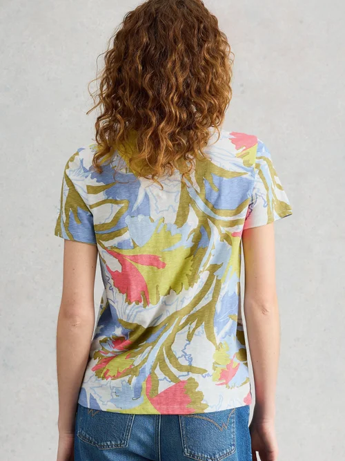 T-Shirt Abbie - Ivory Mlt - 46 Bild 4