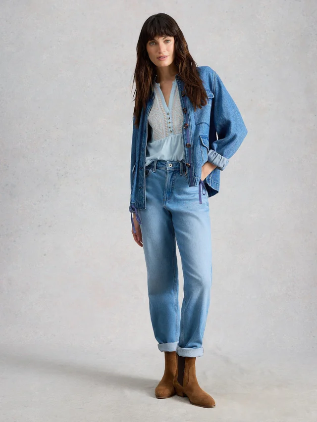 Ärmellose Bluse Peony