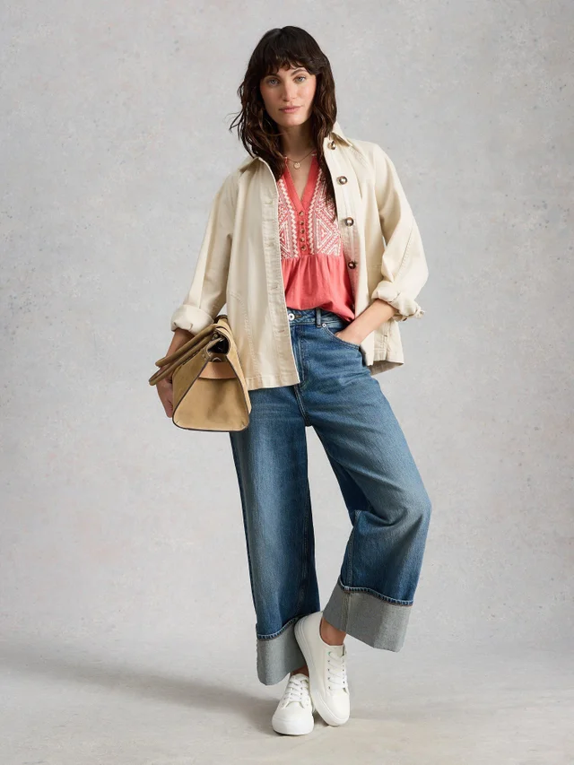 Ärmellose Bluse Peony