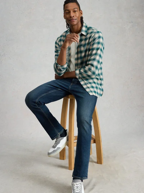 Slim Jeans Stratford - Dk Denim - 38/R Bild 1