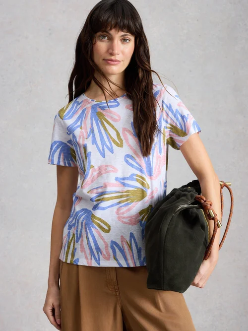 T-Shirt Abbie - Ivory Pr - 50 Bild 3