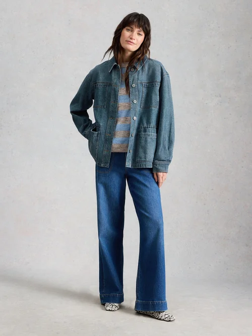 Jeansjacke Luna - Mid Denim - 52/R Bild 2