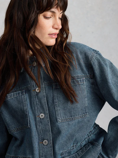 Jeansjacke Luna - Mid Denim - 52/R Bild 3