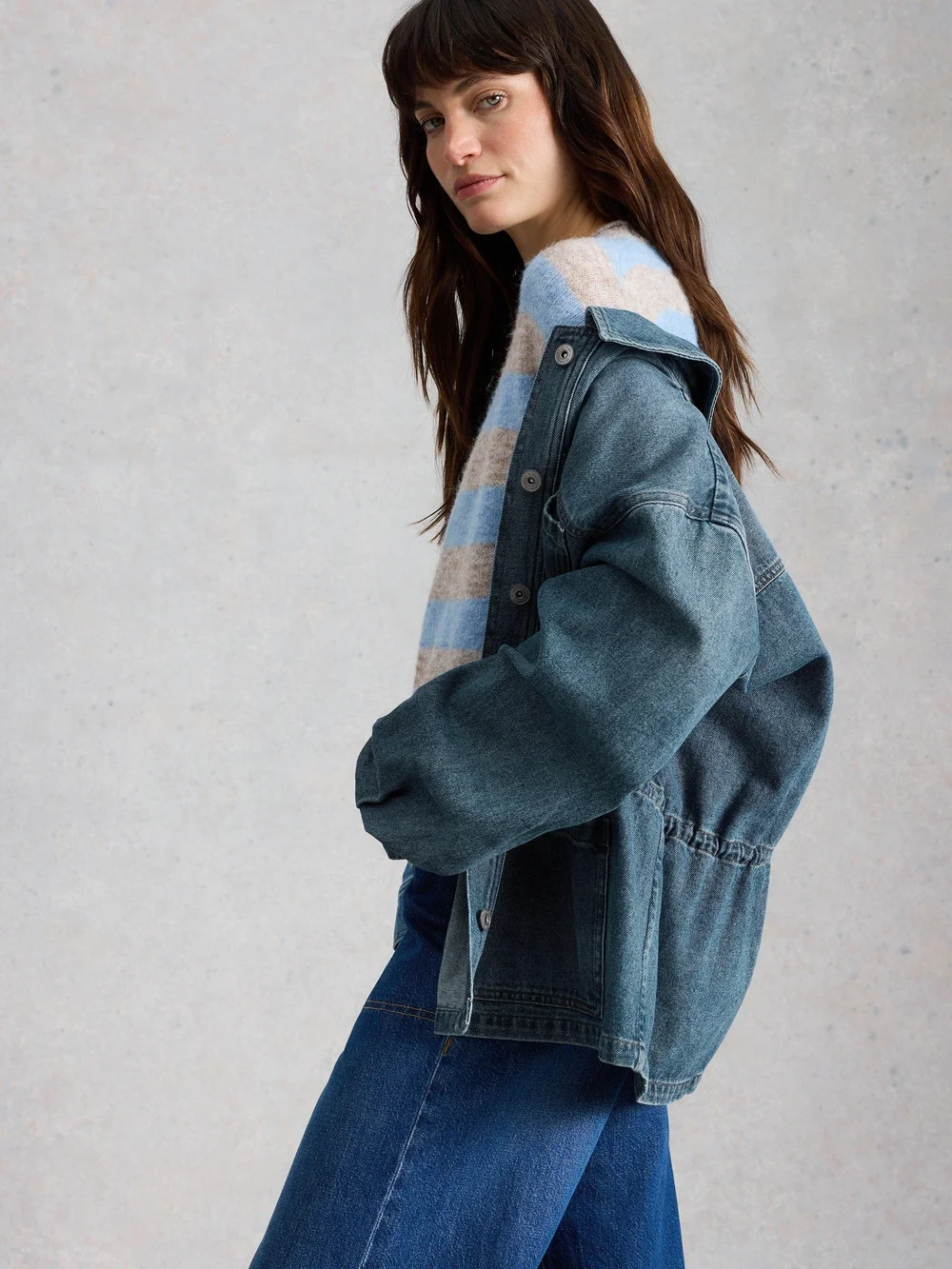 Jeansjacke Luna - Mid Denim - 52/R Bild 1