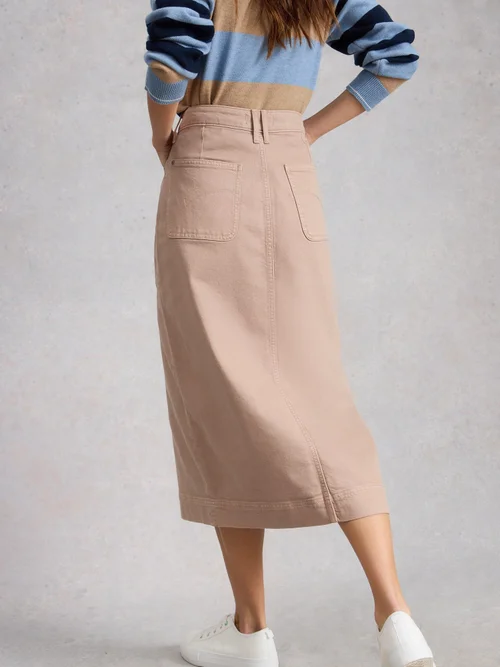 Jeansmidirock Tia - Dk Nat - 52/R Bild 4