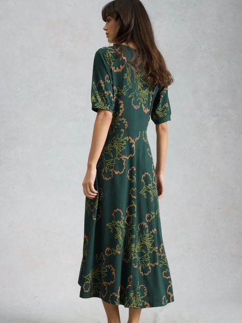 Jerseykleid Megan - Green Mlt - 52/R Bild 4