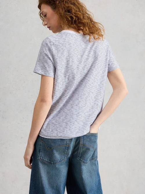 T-Shirt Clara - White Mlt - 52 Bild 4