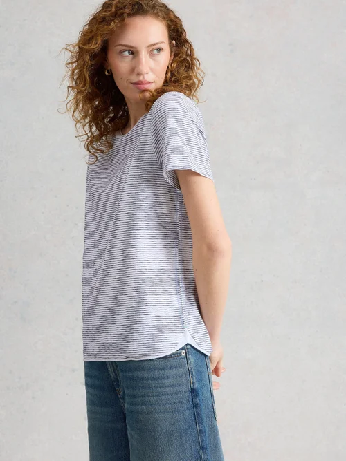 T-Shirt Clara - White Mlt - 52 Bild 3