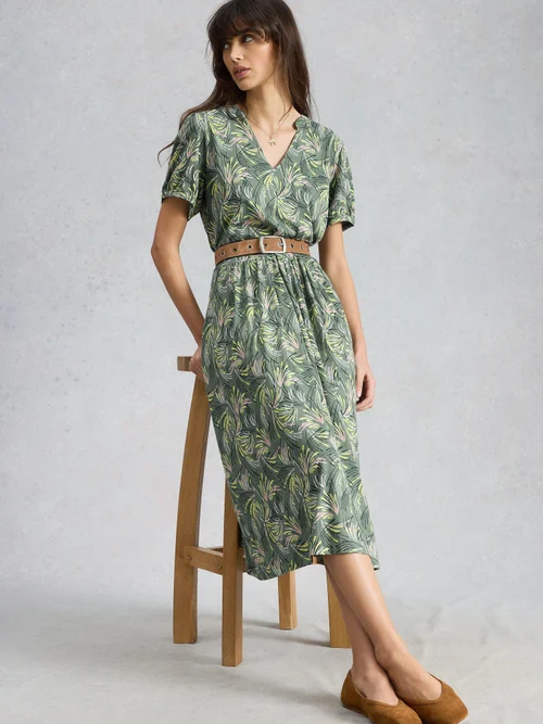 Jerseykleid Leah - Green Pr - 52/R Bild 1