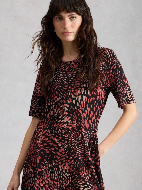 Jerseykleid Madeline - Blk Mlt - 52/R Bild 3
