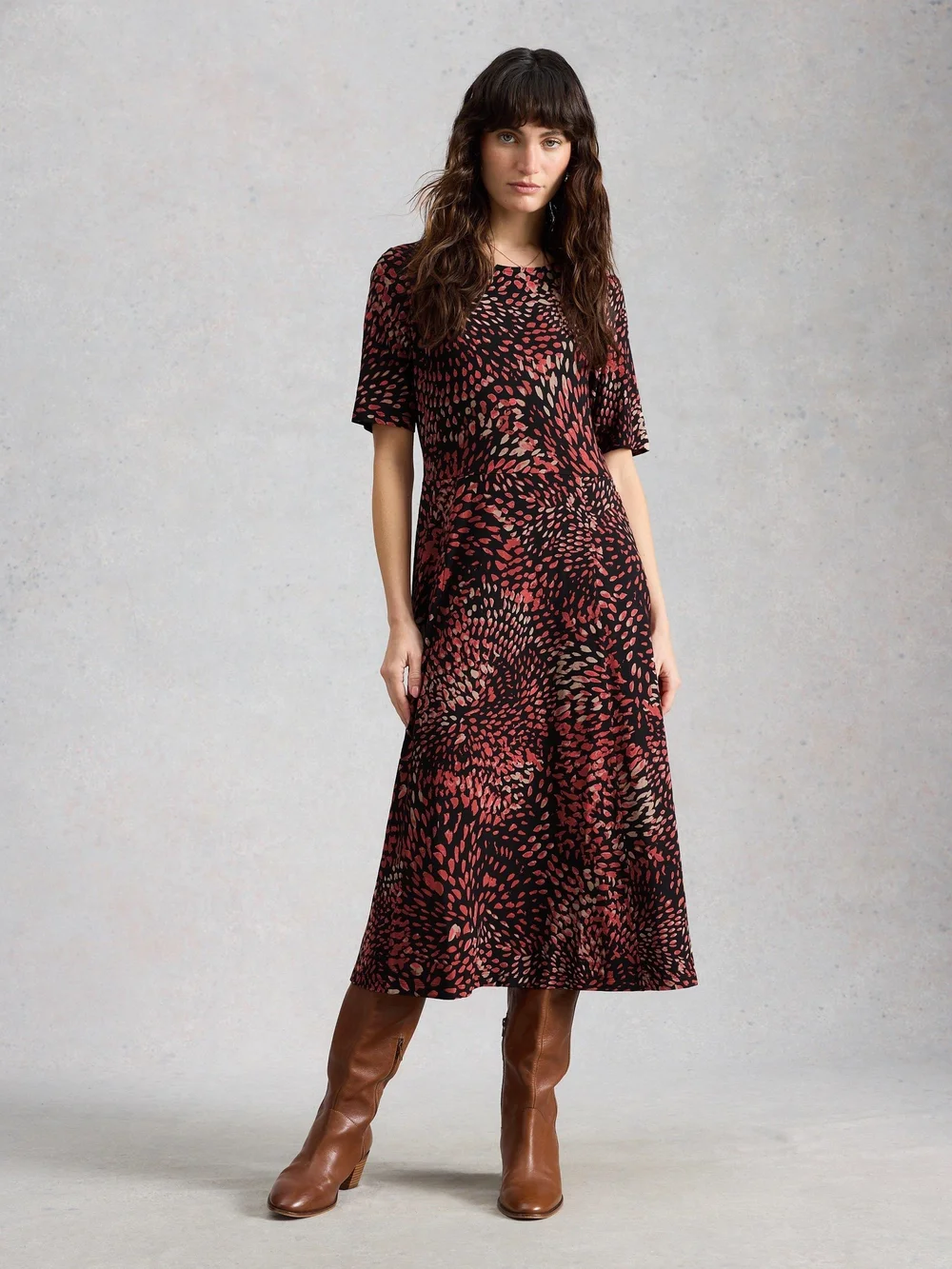 Jerseykleid Madeline - Blk Mlt - 52/R Bild 1
