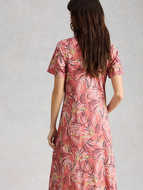 Blusenkleid Rua aus Jersey - Pink Pr - 52/R Bild 4