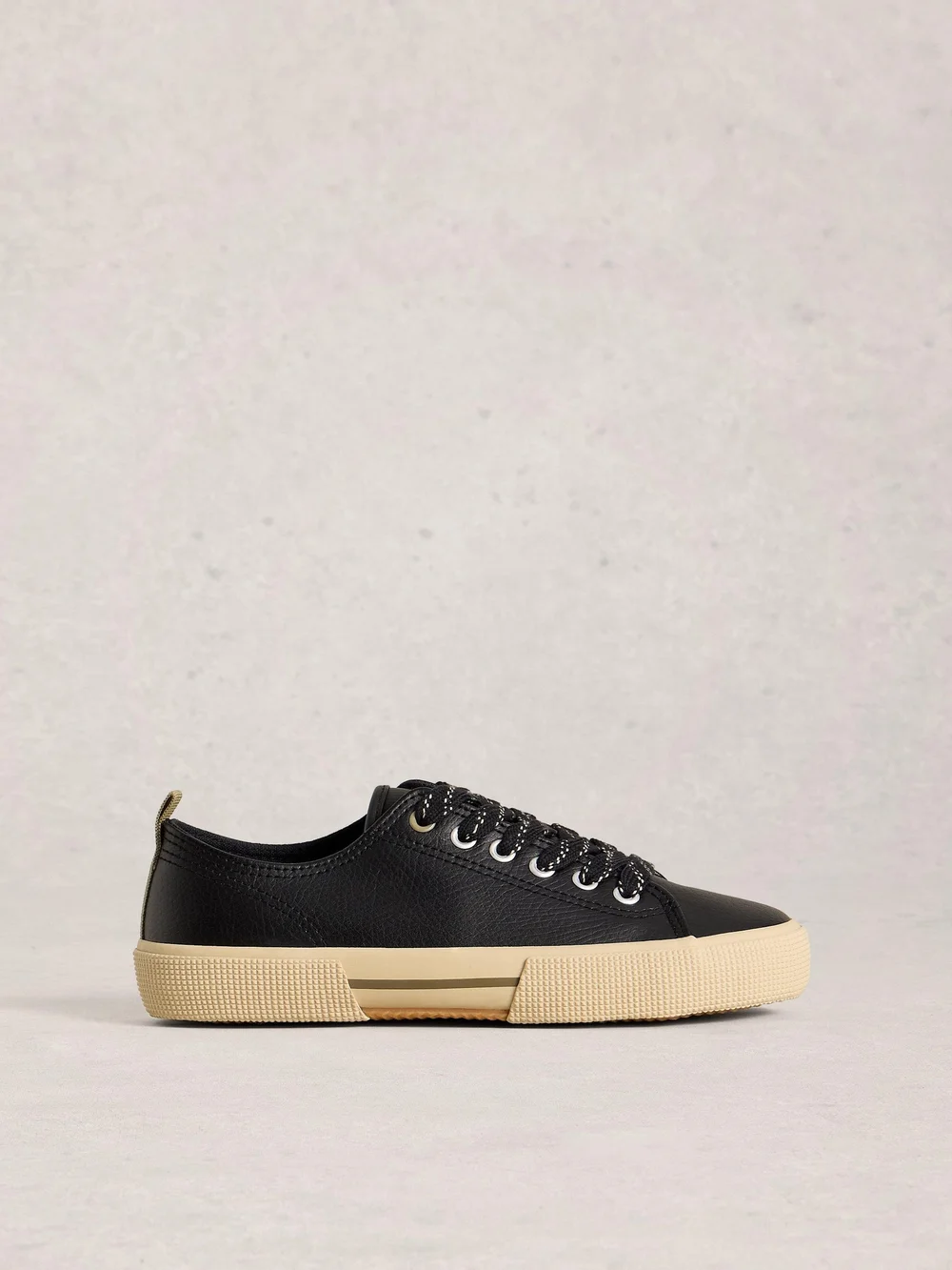 Lederturnschuhe Pippa - Pure Blk - 41 Bild 1
