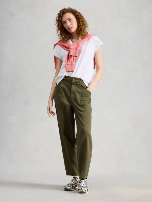 T-Shirt Nina mit Keilausschnitt - Bril White - 52 Bild 2