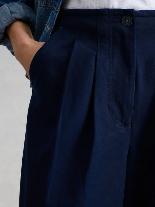 Hose Clara mit weitem Bein - Dark Navy - 52/R Bild 3