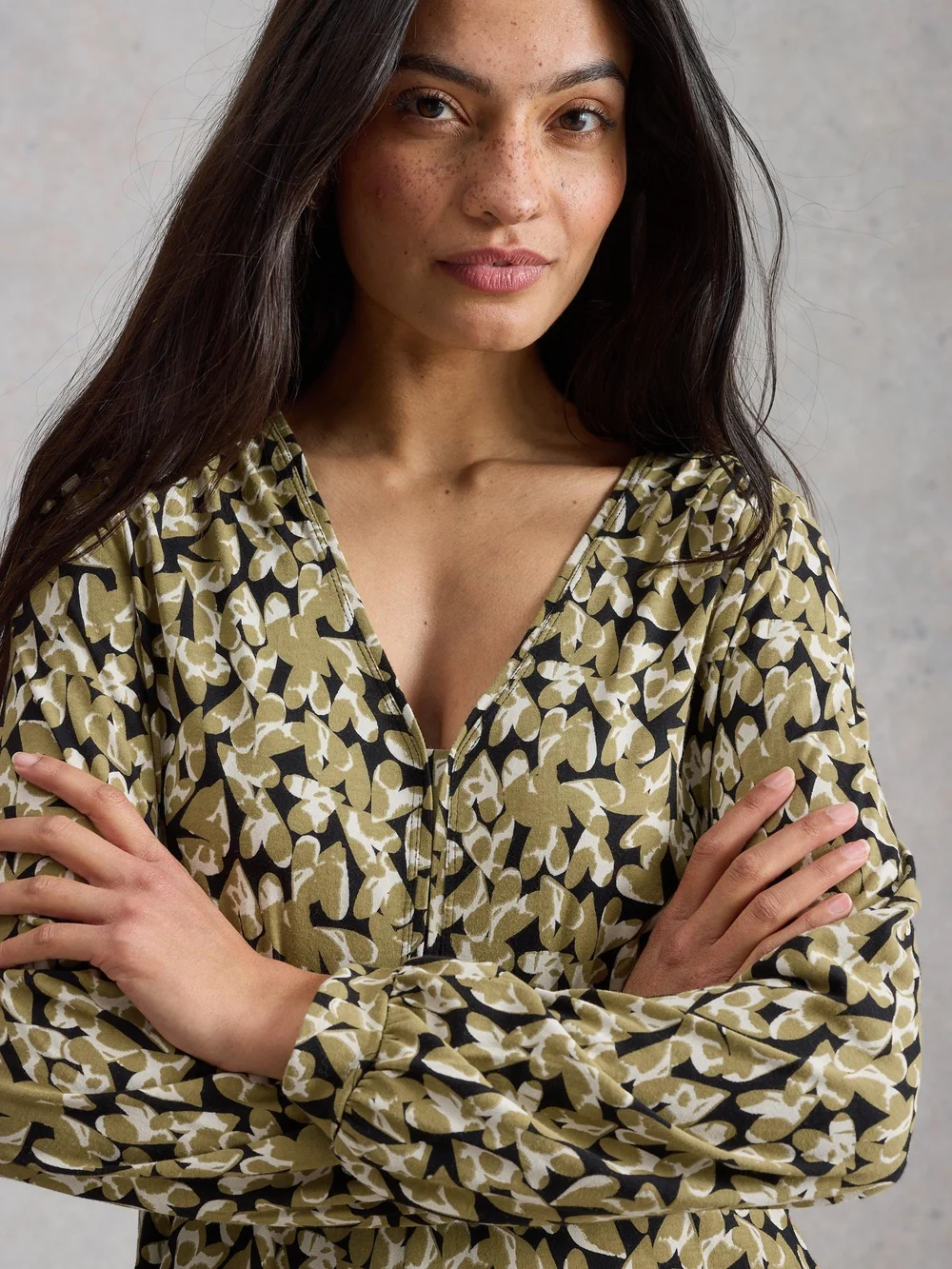 Jerseykleid Meg - Green Pr - 52/R Bild 1