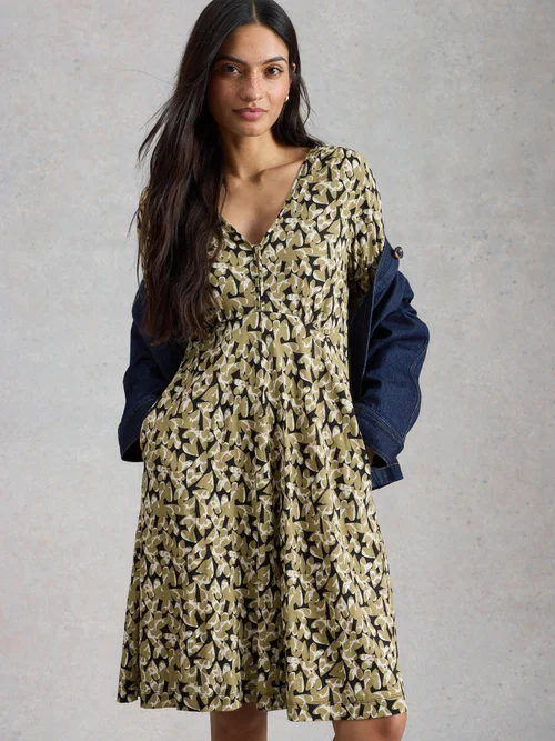 Jerseykleid Meg - Green Pr - 52/R Bild 3