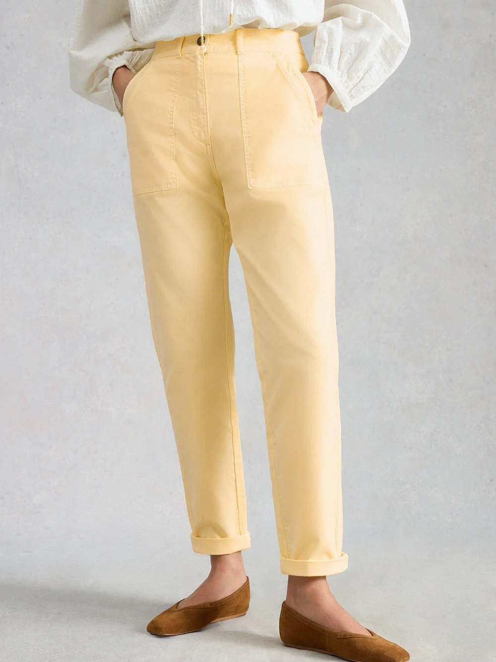 Pantalon chino Twister - Mid Yellow - 50/R Bild 1