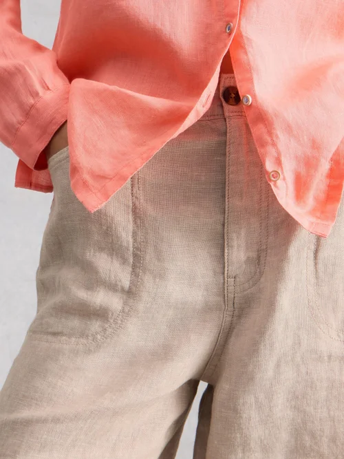 Leinenshorts Tia - Lgt Nat - 52 Bild 3