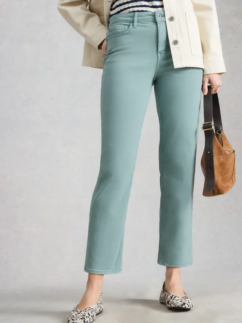 7/8-Jeans Blake mit geradem Bein - Lgt Teal - 52/R Bild 2