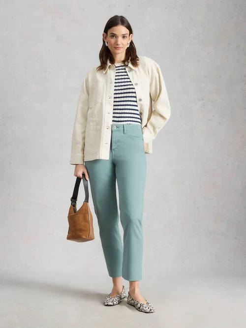 7/8-Jeans Blake mit geradem Bein - Lgt Teal - 52/R Bild 1