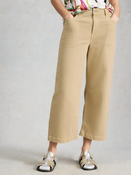 7/8-Jeans Tia mit weitem Bein - Lgt Green - 52/R Bild 1