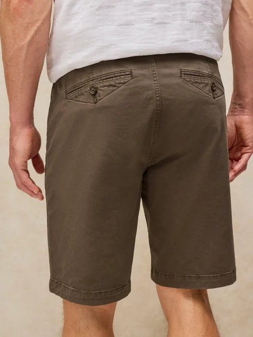 Chino-Shorts aus Bio-Baumwolle - Dk Brown - 40/R Bild 4