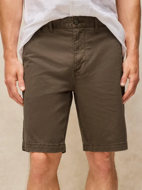Chino-Shorts aus Bio-Baumwolle - Dk Brown - 40/R Bild 2