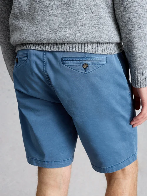 Chino-Shorts aus Bio-Baumwolle - Indigo Ble - 40/R Bild 4