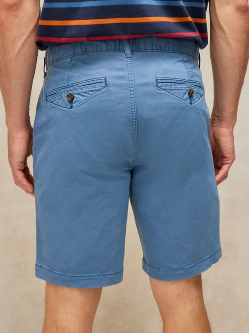 Chino-Shorts aus Bio-Baumwolle - Indigo Ble - 40/R Bild 4