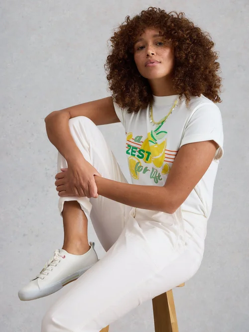 Chinohose Twister - Bril White - 52/R Bild 1