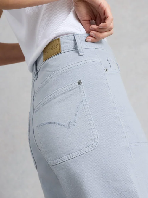 7/8-Jeans Tia mit weitem Bein - Lgt Blue - 52/R Bild 3