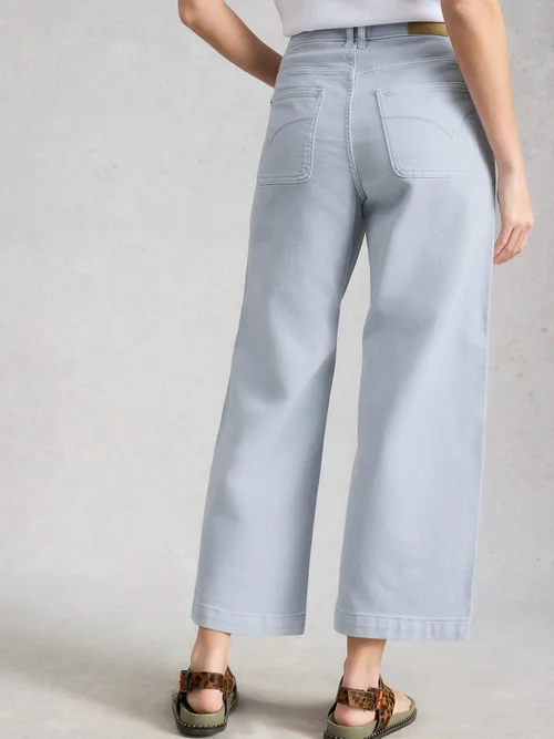 7/8-Jeans Tia mit weitem Bein - Lgt Blue - 52/R Bild 4