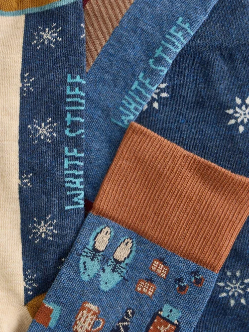 4-er Pack Socken Man About Town - Nat Mlt - 44-46 Bild 3