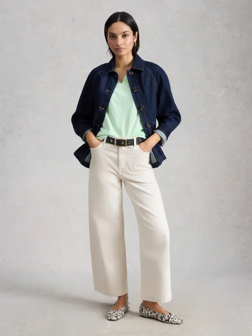 T-Shirt Nelly mit Keilausschnitt - Lgt Green - 52 Bild 2