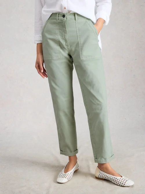 Chinohose Twister - Lgt Green - 52/R Bild 3
