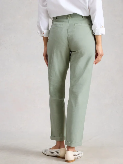 Chinohose Twister - Lgt Green - 52/R Bild 4
