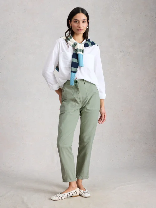 Chinohose Twister - Lgt Green - 52/R Bild 2